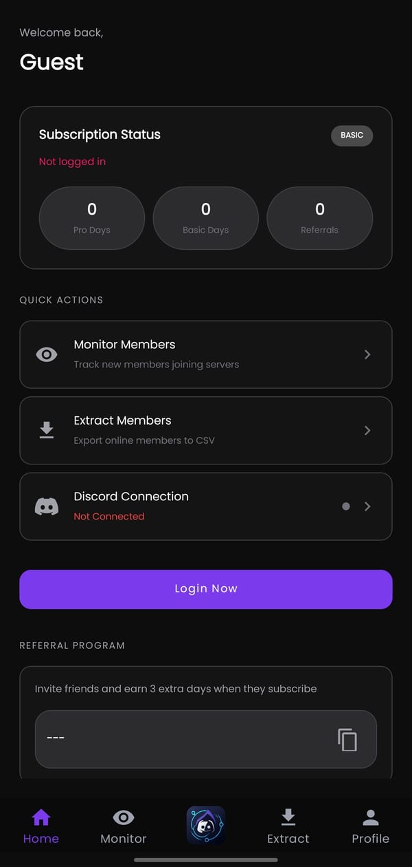 WiseCord app screenshot 1